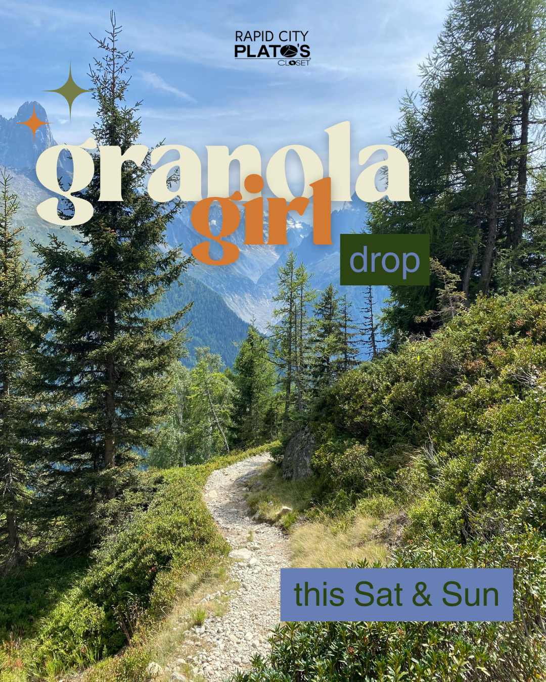 Granola Girl Drop this Sat + Sun